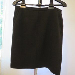 Anne Klien Black Skirt with Pockets